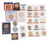 Lot of campaign medallions, c/