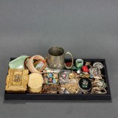 LOT OF CELLULOID JEWELRY BOXES