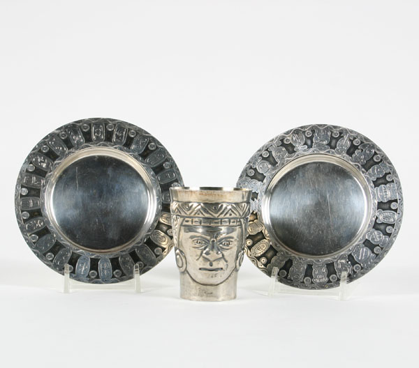 Lot of Central American silver: a