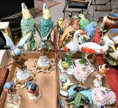 LOT OF CERAMIC BIRDSLot of Cer