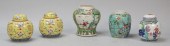 LOT OF CHINESE PORCELAIN GINGE
