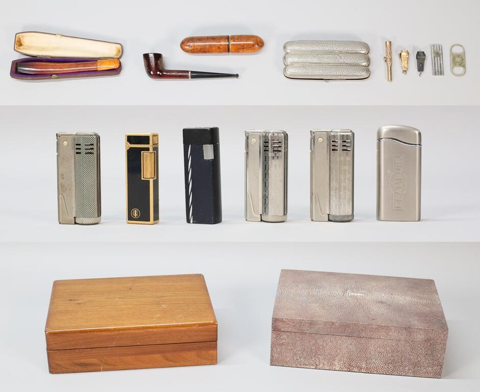LOT OF CIGAR ACCESSORIES &