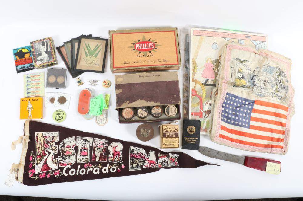 LOT OF COLLECTIBLES: INCLUDING