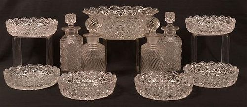 LOT OF COLORLESS GLASS.Lot of