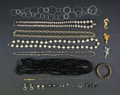 LOT OF COSTUME & BEADED JEWELR