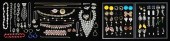LOT OF COSTUME JEWELRYLot of c