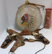LOT OF COWBOY AND NATIVE AMERI