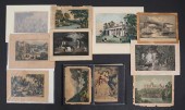 LOT OF CURRIER & IVES LITHOGRA