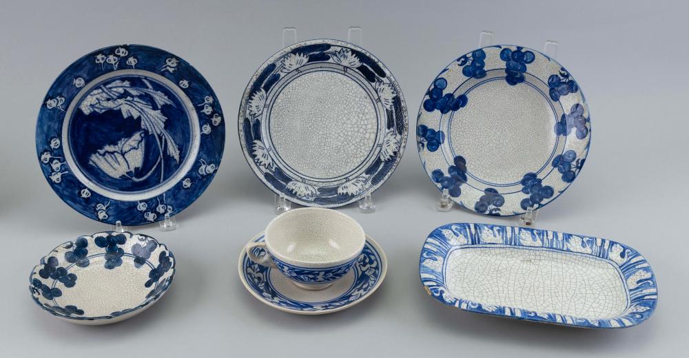 LOT OF DEDHAM POTTERY TABLEWARES