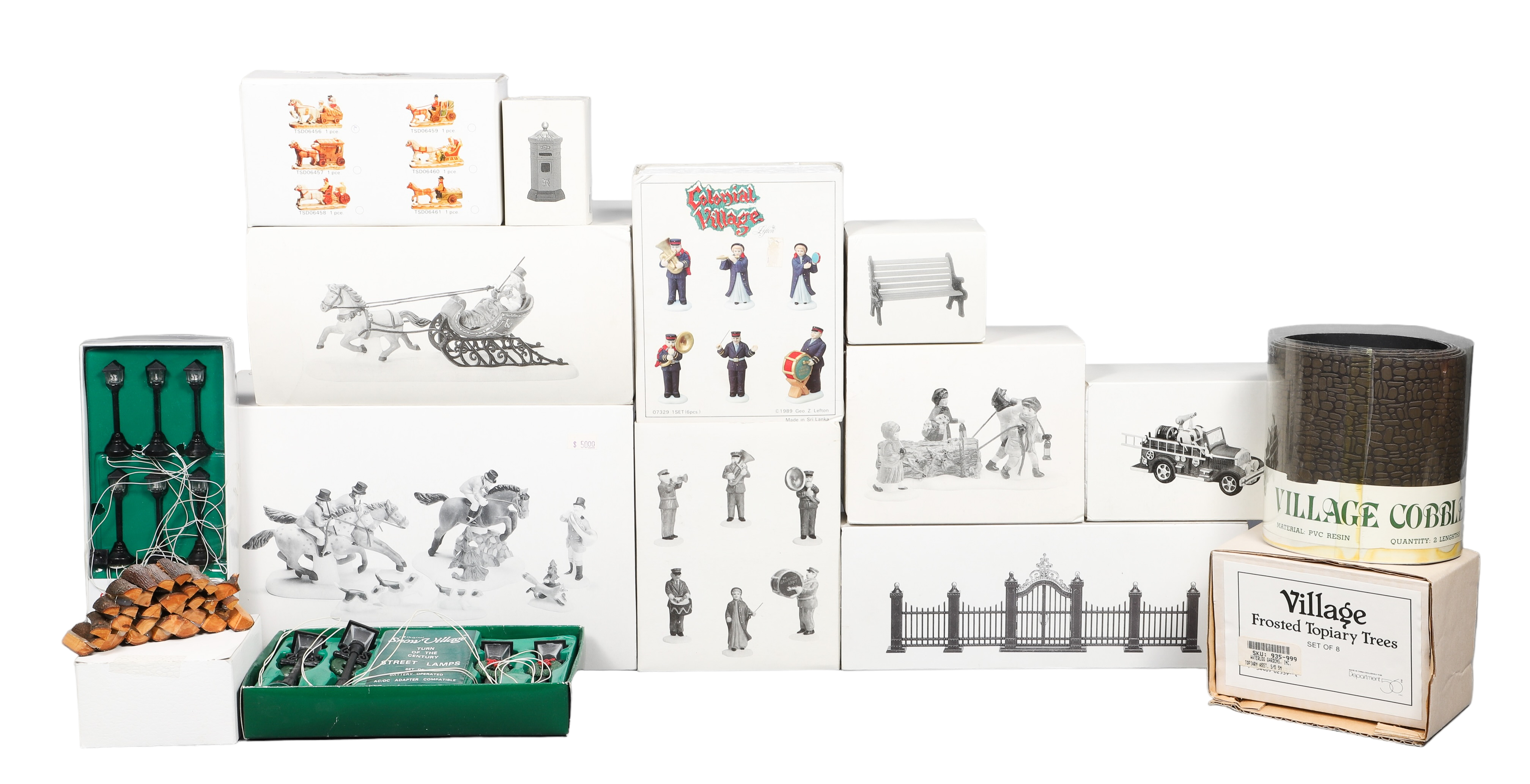 Lot of Department 56 Village