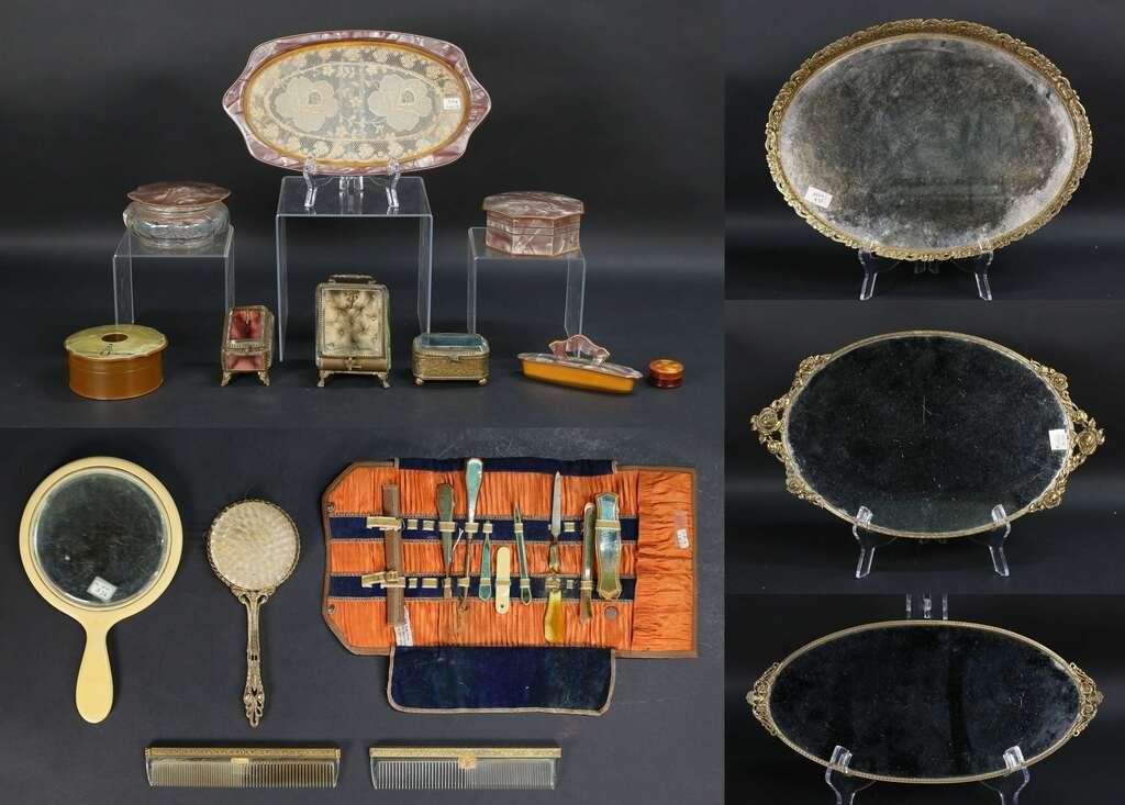 LOT OF DRESSER & VANITY ITEMSLot of