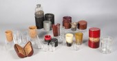 Lot of drinking items, includi