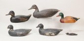 LOT OF DUCK DECOYSLot of carve