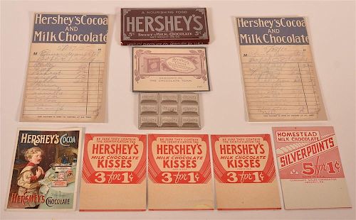 LOT OF EARLY 1900S HERSHEY