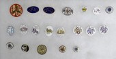 Lot of early pin back buttons