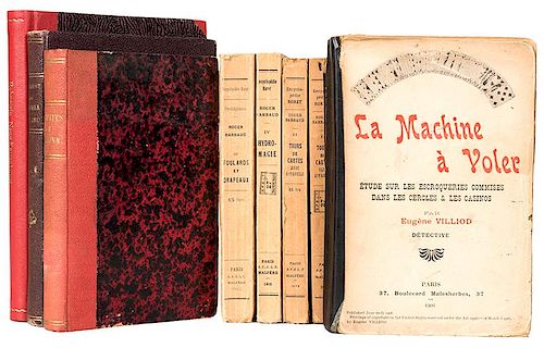 LOT OF EIGHT FRENCH AND GERMAN