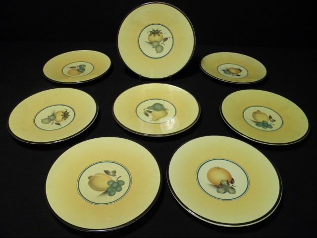 Lot of eight Royal Copenhagen