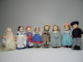 Lot of eight vintage Madame Al