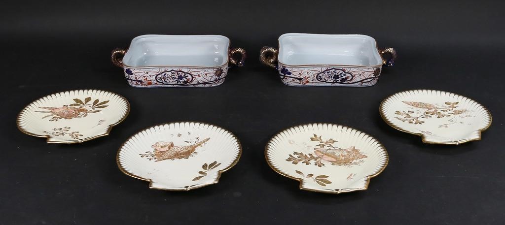 LOT OF ENGLISH PORCELAIN SPODE &