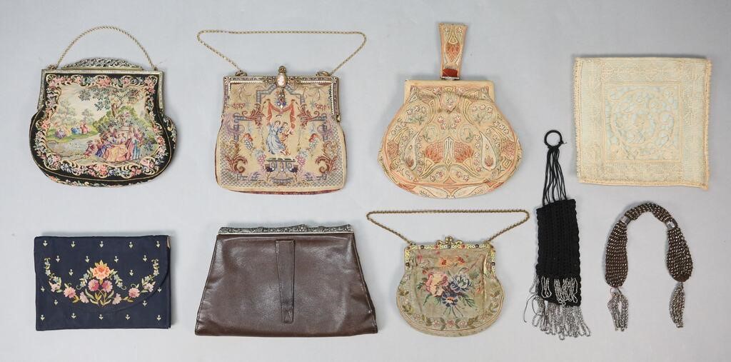LOT OF EVENING BAGS & MISER'S