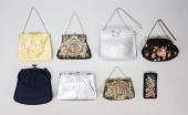 LOT OF EVENING BAGSLot of 7 ev