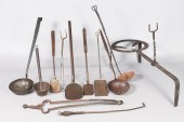 Lot of fireplace tools, c/o wr