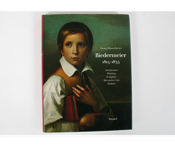 Lot of five art books: "Biedermeier
