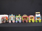 Lot of five boxed Steiff circu