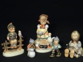Lot of five German Porcelain H