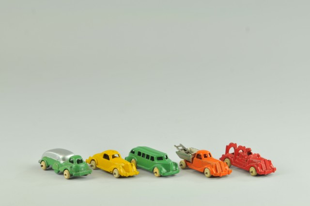 LOT OF FIVE HUBLEY VEHICLES Cast