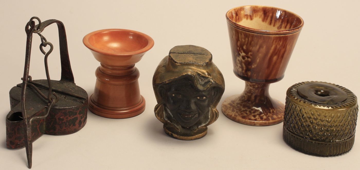 LOT OF FIVE ITEMS19th Century1)