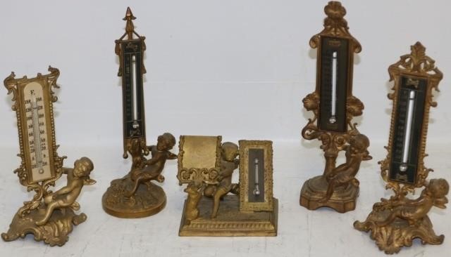 LOT OF FIVE LATE 19TH CENTURY