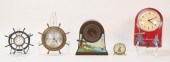 LOT OF FIVE NAUTICAL THEME CLO