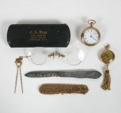 Lot of five pieces Victorian a