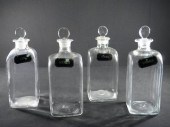 Lot of four 19th century hand