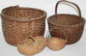 LOT OF FOUR 19TH CENTURY AMERI