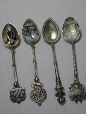 Lot of four assorted enameled