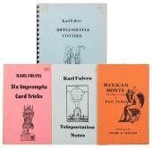 LOT OF FOUR KARL FULVES MAGIC