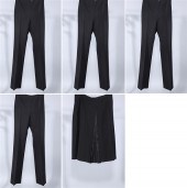 Lot of four pairs of black Pia