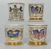 Lot of Four Patriotic Shaving