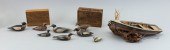 LOT OF FRANK ADAMO CARVED MINI