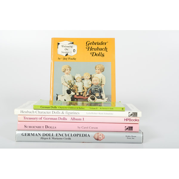 Lot of German Doll Books Lot of 6