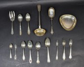 LOT OF GERMAN SILVER15 pieces