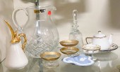 Lot of glass & porcelain, incl