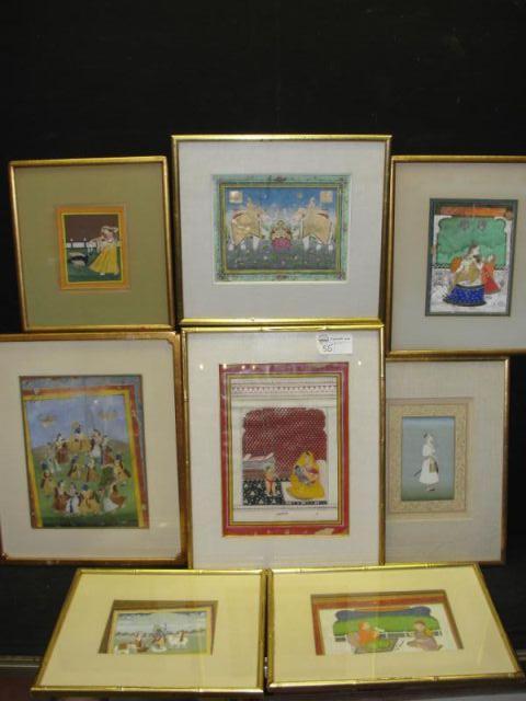 Lot of Indian Prints. From a