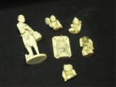 Lot of Ivories. From a Stamfor