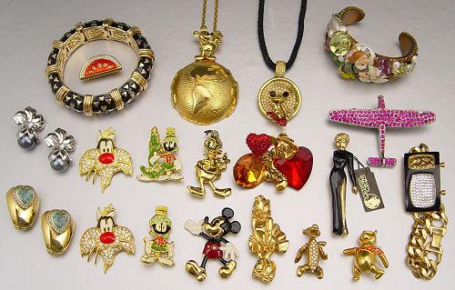 LOT OF JUDITH LEIBER, NAPIER DISNEY