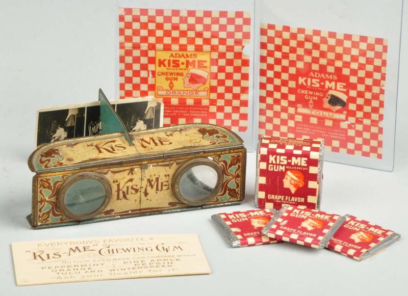 Lot of Kis-Me Gum Items. 