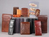 Lot of Leather cigar & cigaret