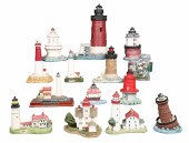 Lot of lighthouse figurines, s